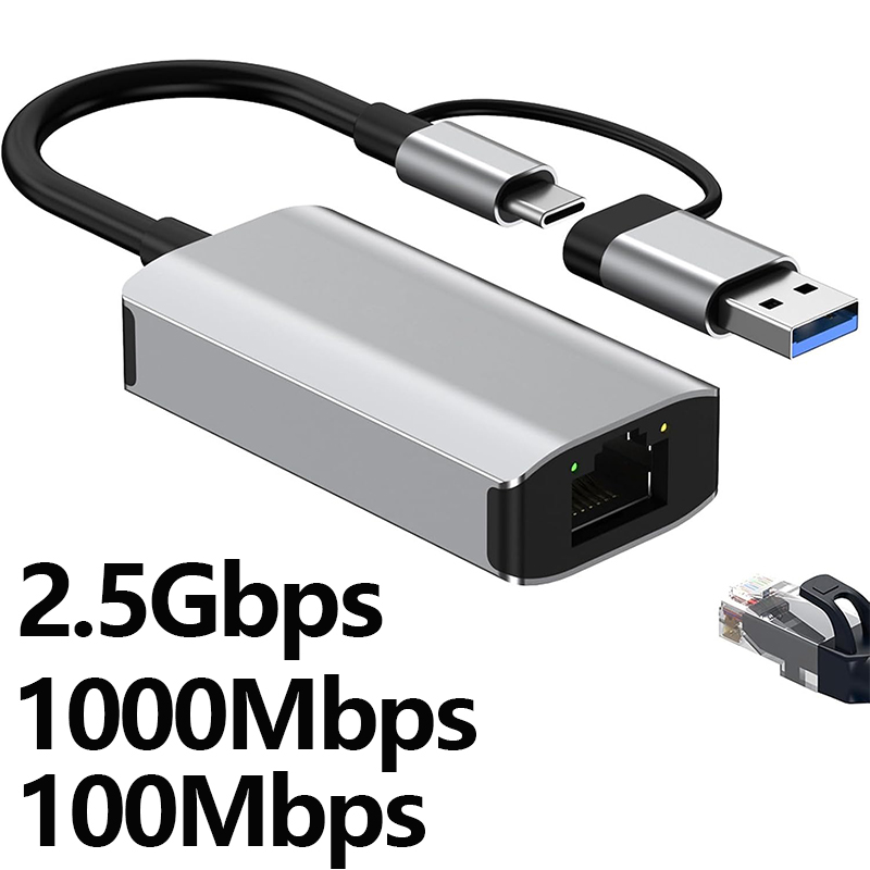 Laptop Accessories Gadgets - Adaptateur Ethernet LAN USB 3.0 Type-C
