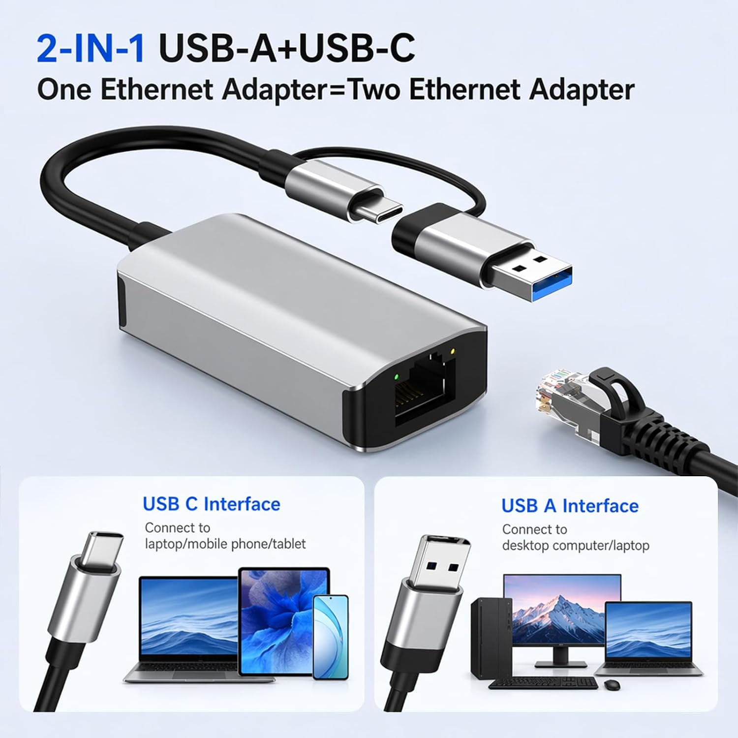 Adaptateur Ethernet LAN USB 3. - Laptop Accessories Gadgets avis et prix