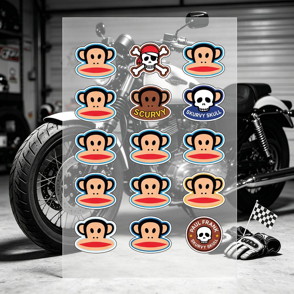 Autocollants de moto P-Paul F- - Laptop Accessories Brand avis et prix