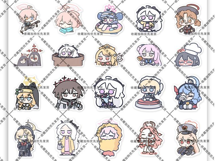 80 pièces Anime bleu archives  - Accessories Laptop avis et prix