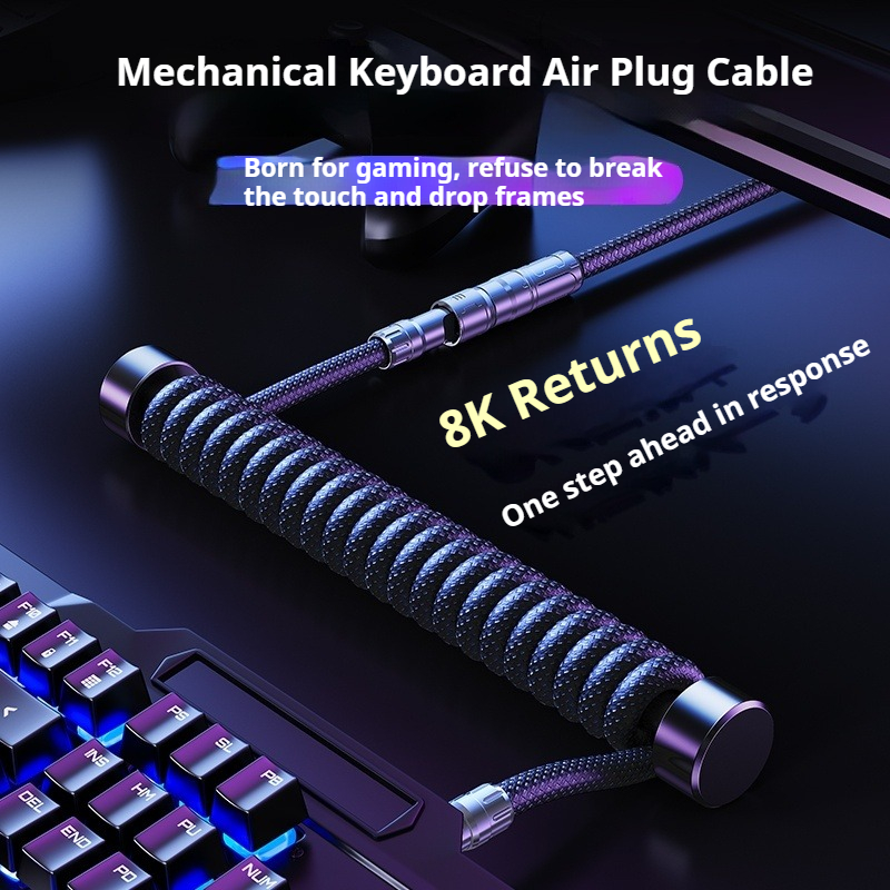 Câble de clavier enroulé Eary  - Laptop Accessories Gadgets avis et prix