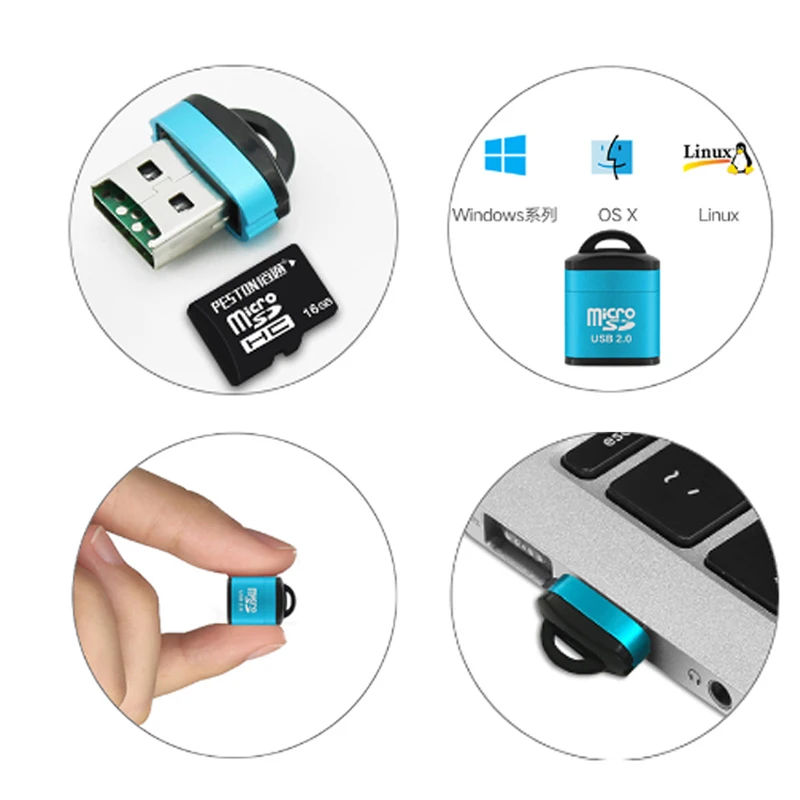 Mini lecteur de carte mémoire  - Laptop Accessories Gadgets avis et prix